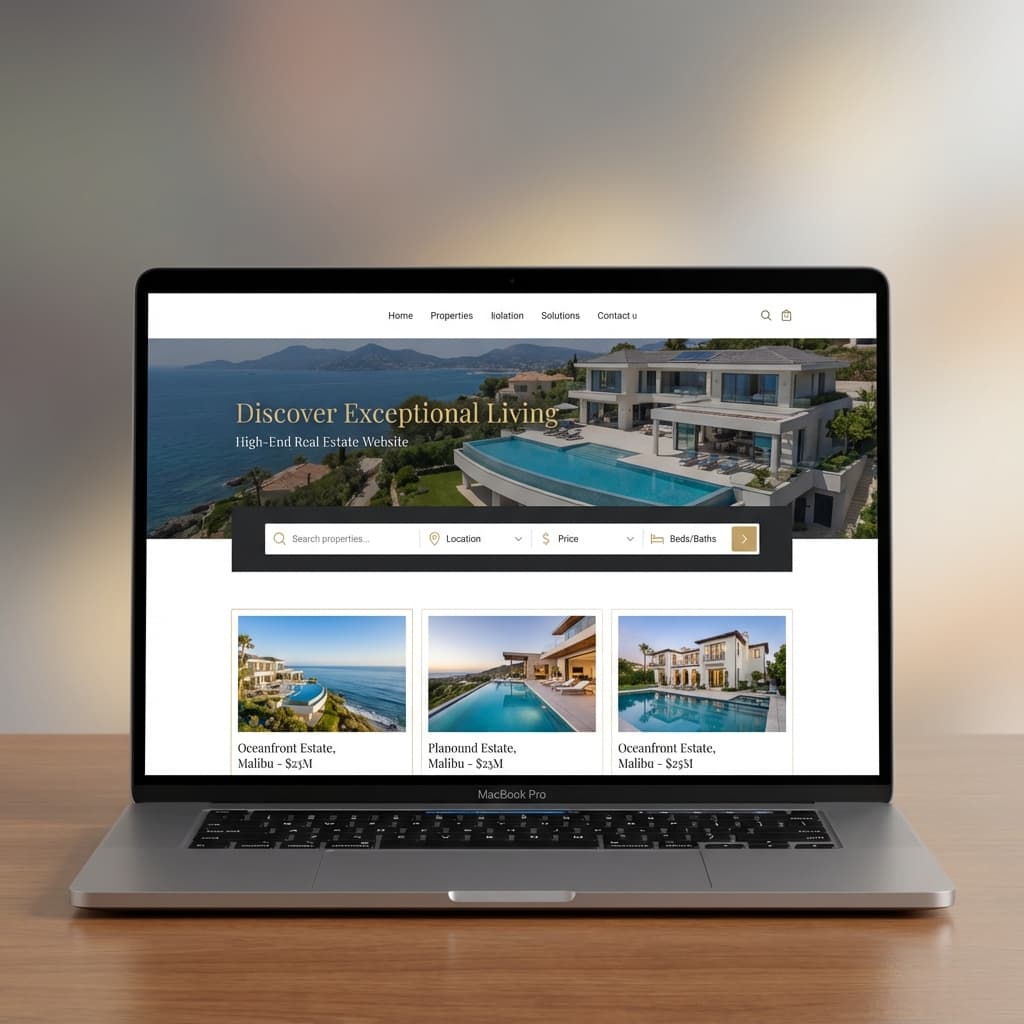 Piattaforma Immobili di Lusso